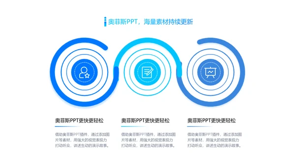 蓝色简约校园社团活动介绍