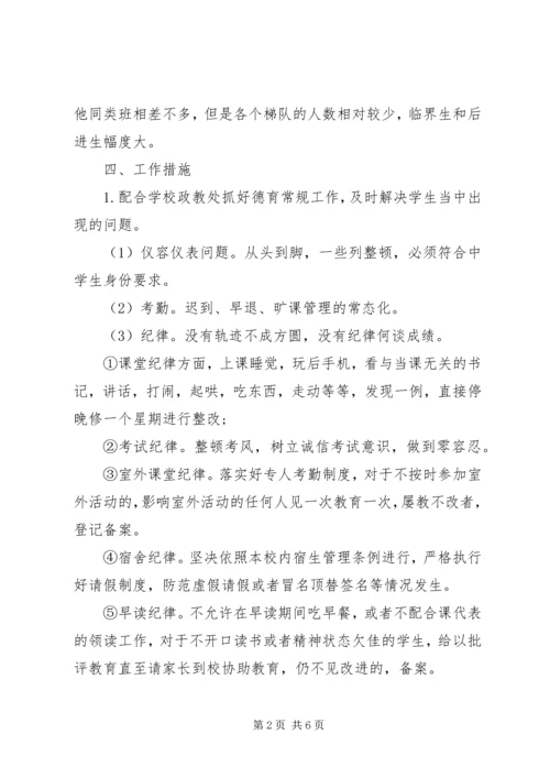 文科班主任工作计划.docx
