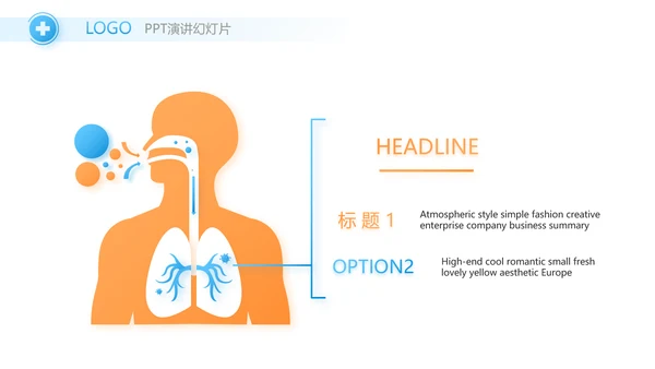 简约大方医疗医生工作总结汇报PPT