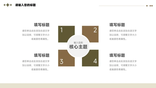 黄色图片复古市场调研分析PPT模板