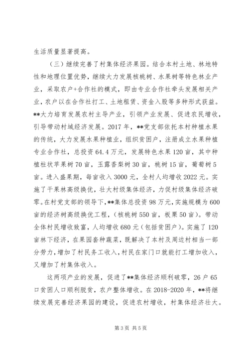 抓党建促脱贫工作汇报.docx