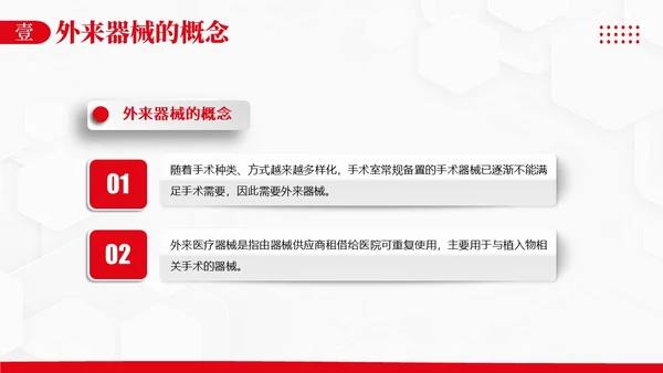 外来器械的管理及处理流程医院设备器械管理PPT课件