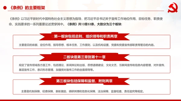 中国共产党宣传工作条例学习解读PPT