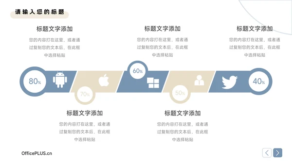 蓝金创意简约大气企业文化培训PPT模板