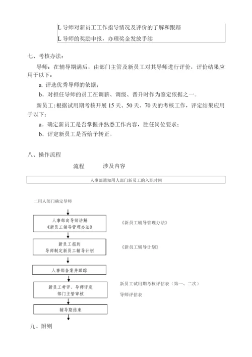 新入职员工指导管理办法.docx