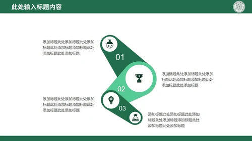 绿色硕士毕业论文答辩PPT模板