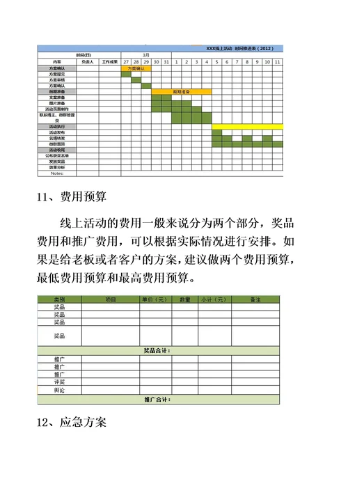 线上活动策划思路