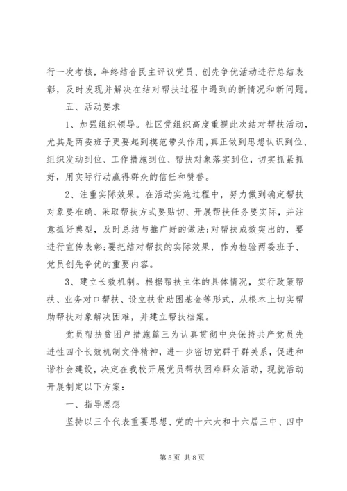 党员帮扶贫困户措施.docx