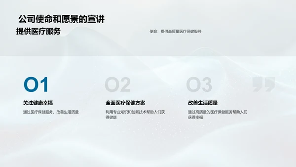 医保业务与公司文化PPT模板