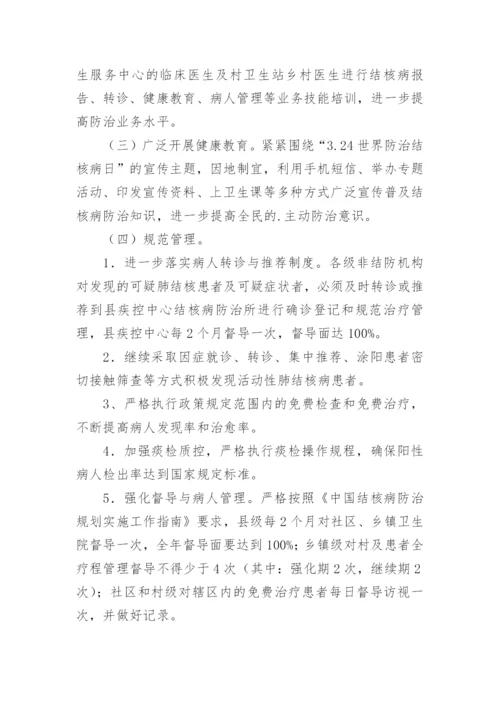 结核病工作计划.docx