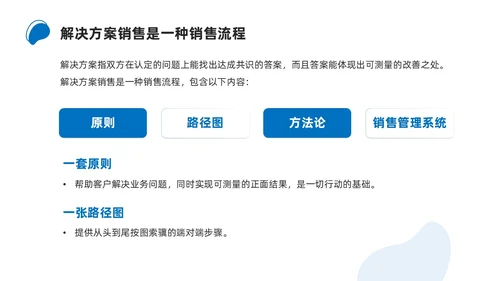 商务简约解决方案式销售培训PPT课件