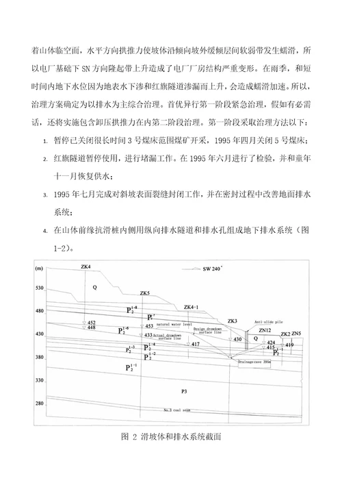 2021年韩城滑坡的先期位移机制及其治理措施