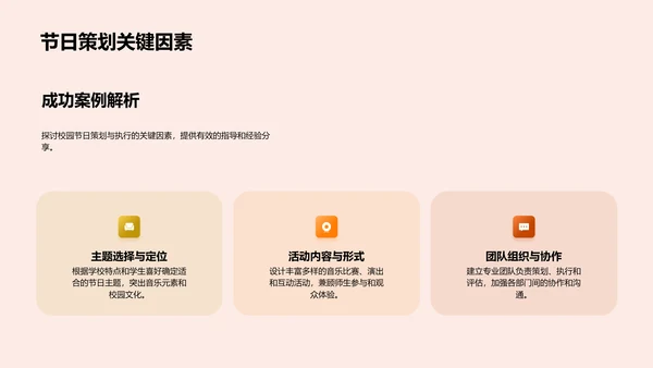 音乐节日策划PPT模板