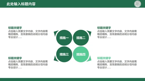 绿色硕士毕业论文答辩PPT模板