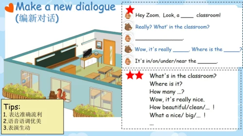 Unit 1 My classroom-Part A Let's talk & learn 课件(共