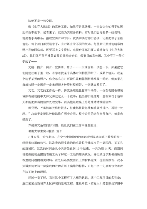 有关暑期大学生实习报告三篇.docx