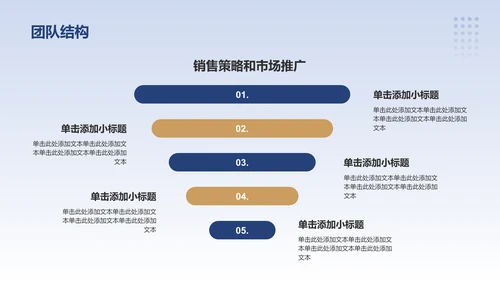 蓝色商务风公司介绍PPT模板