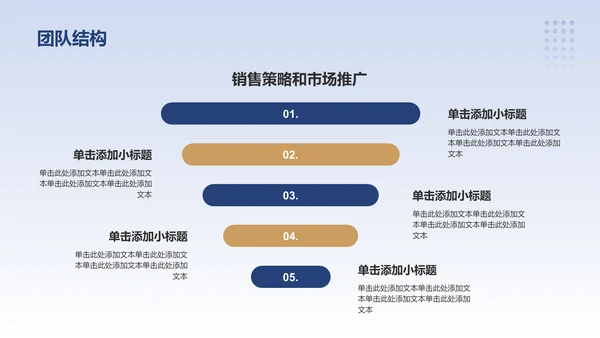 蓝色商务风公司介绍PPT模板