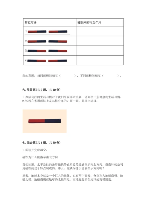 教科版二年级下册科学知识点期末测试卷往年题考.docx