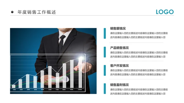 2019市场销售部营销工作总结计划PPT