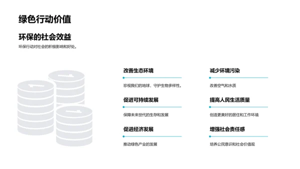 环保知识教育讲座PPT模板