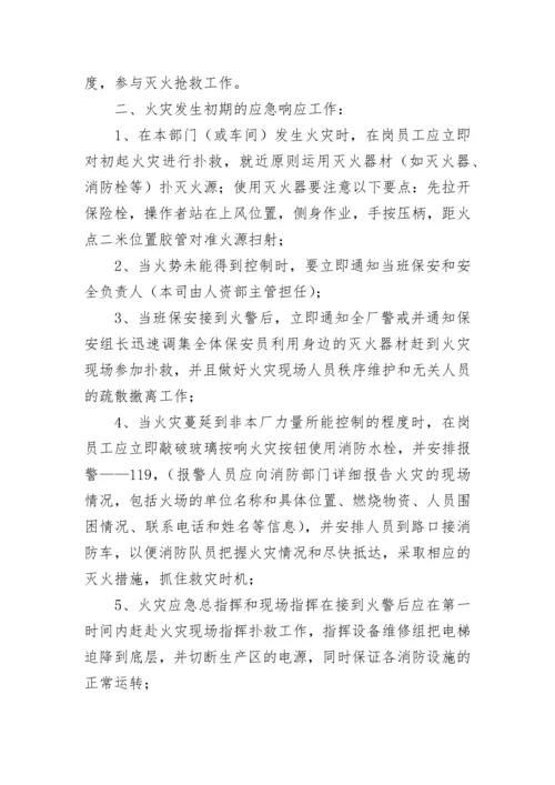 火灾应急预案参考范文.docx