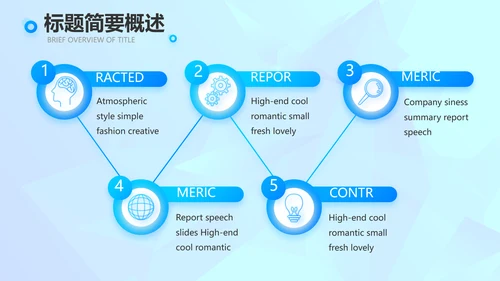 简约公司简介企业宣传工作总结动态PPT模板