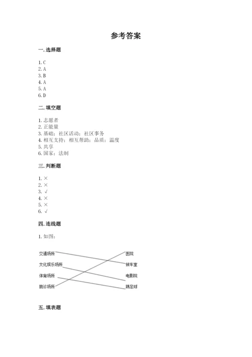 道德与法治五年级下册第二单元《公共生活靠大家》测试卷带答案（b卷）.docx