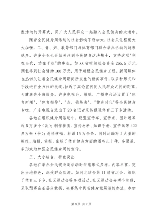 全国全民健身周活动总结.docx