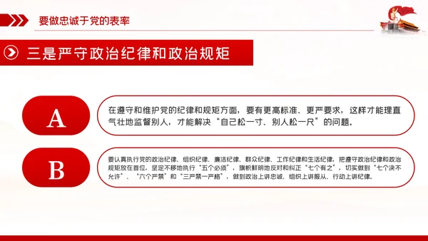 争当五个表率全面从严治党做合格党员PPT