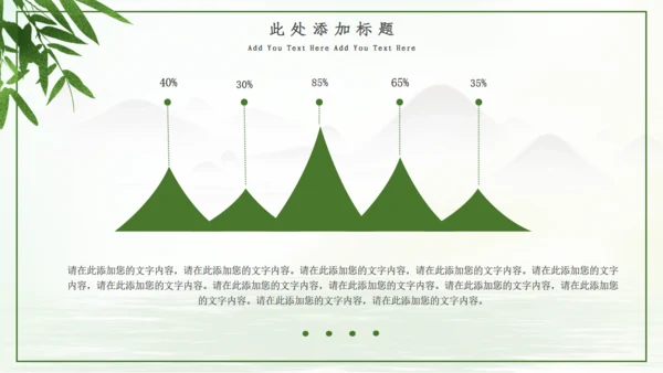 绿色清新端午节浓情端午通用PPT模板
