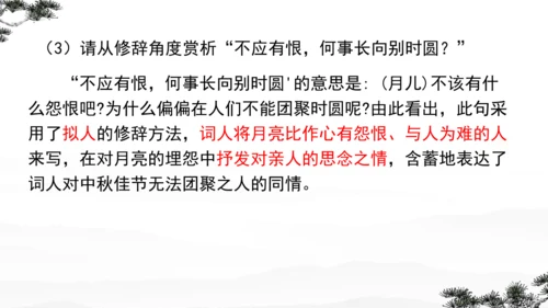 14 诗词三首 复习课件