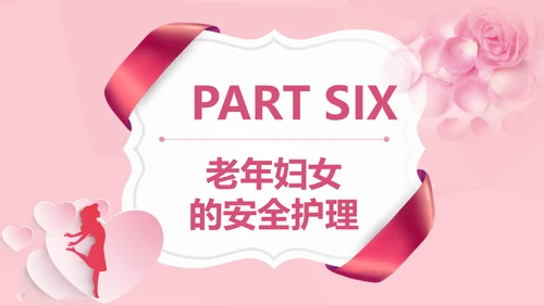女性健康知识讲座通用PPT课件