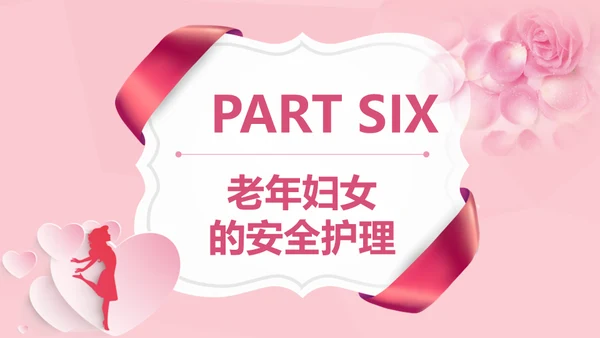 女性健康知识讲座通用PPT课件
