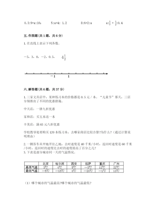 北京版六年级下册期末真题卷附答案【培优】.docx