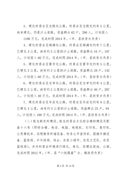 板龙村帮扶计划(讨论稿).docx