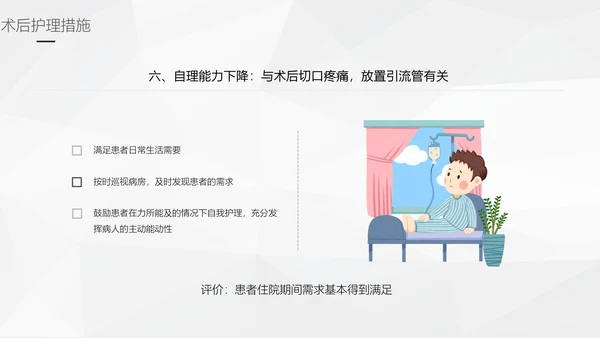 阑尾炎手术术后护理查房通用PPT模板