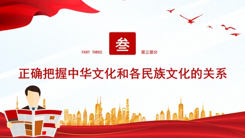正确把握民族工作的“四个关系”PPT干部学习教育党课