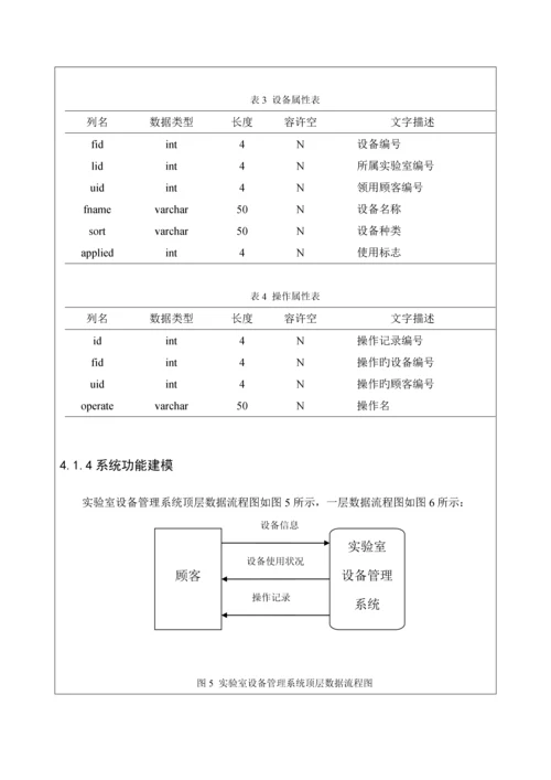 JAVAEE优质课程设计之实验室设备基础管理系统.docx