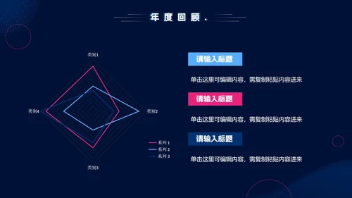 高端科技风企业年会庆典PPT模板