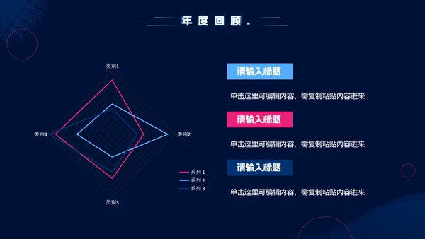 高端科技风企业年会庆典PPT模板