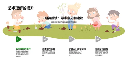 艺术创作开题答辩PPT模板