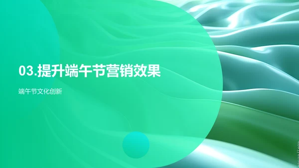 端午节营销策划报告PPT模板