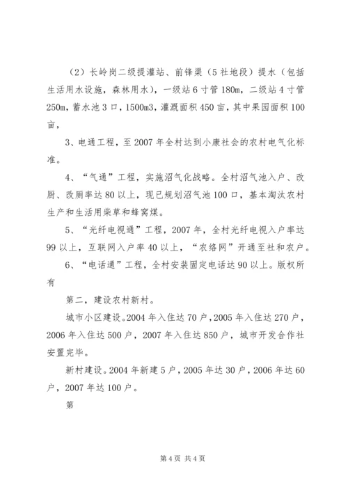 村全面建设小康社会发展规划 (2).docx