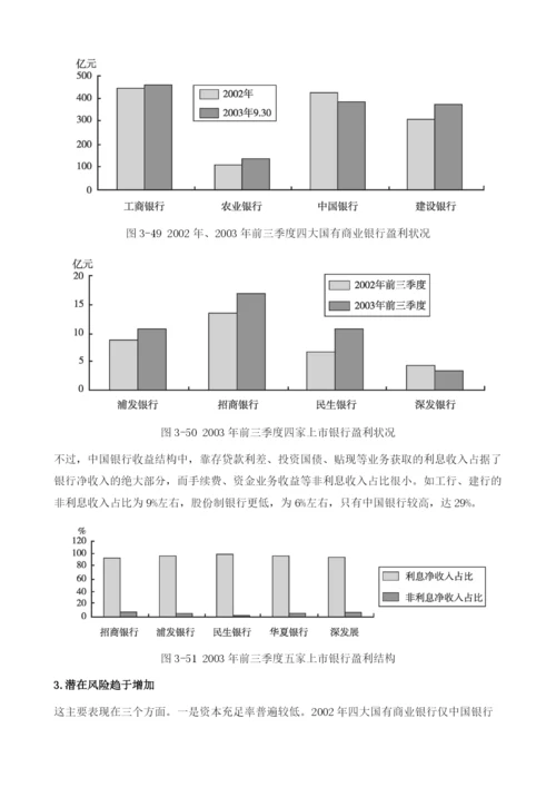 金融行业银行业增长趋缓-证券业有望走出谷底.docx
