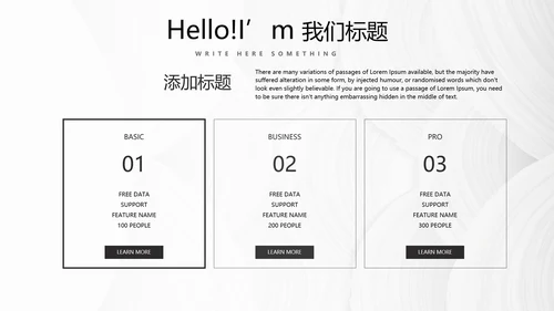黑色室内装饰设计通用PPT动态模板