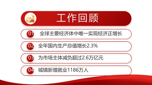 红色简约教育扶贫资助工作总结PPT动态模板