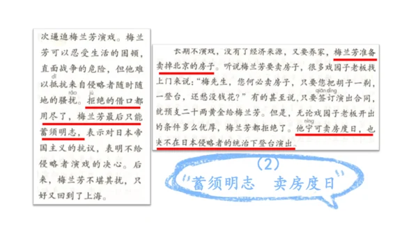 统编版语文四年级上册 语文第七单元期末复习   课件