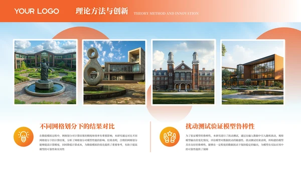 橙色风数学专业课题研究答辩PPT