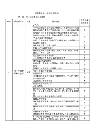 项目需求书（简要技术要求）-幻灯片